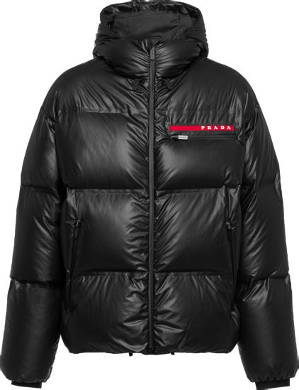 prada puffer jackets|prada linea rossa puffer jacket.